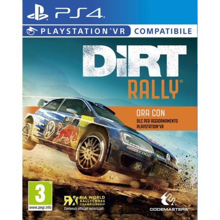DIRT RALLY COMPATIBILE CON PLAYSTATION VR PER PS4 USATO