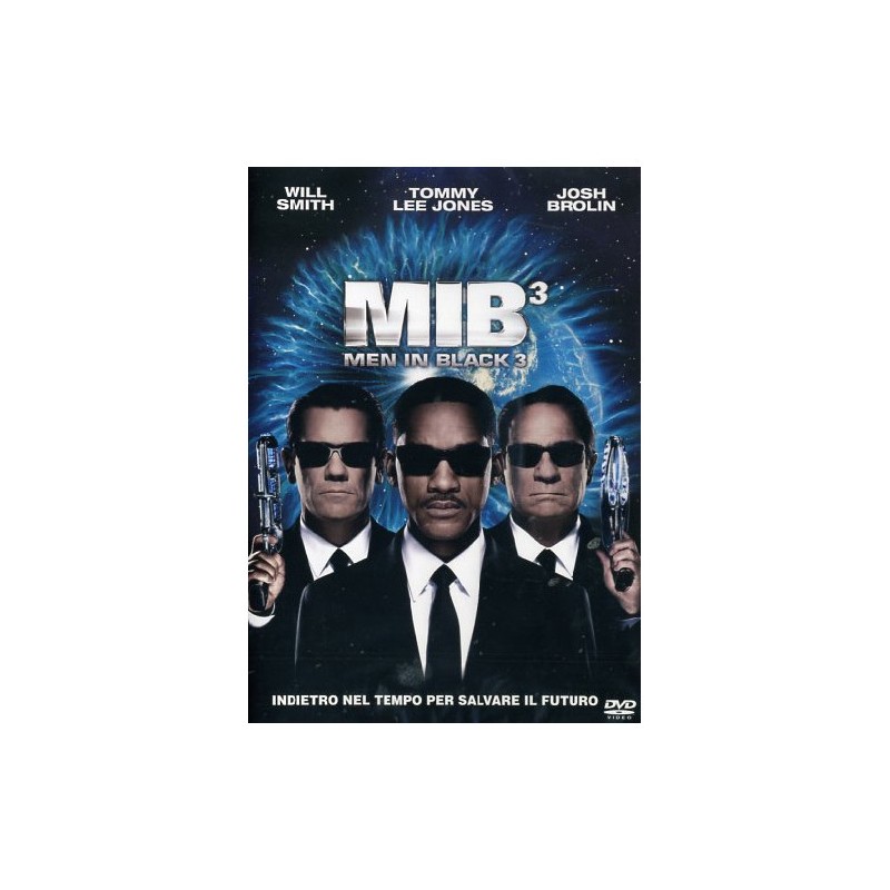 MIB MEN IN BLACK 3 DVD USATO