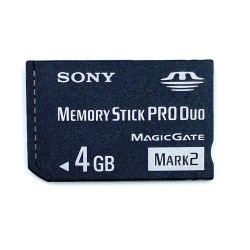 MEMORY STICK PRO DUO DA 4 GB SONY - USATA