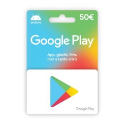 GOOGLE PLAY 50€ RICARICA - GIFT CARD