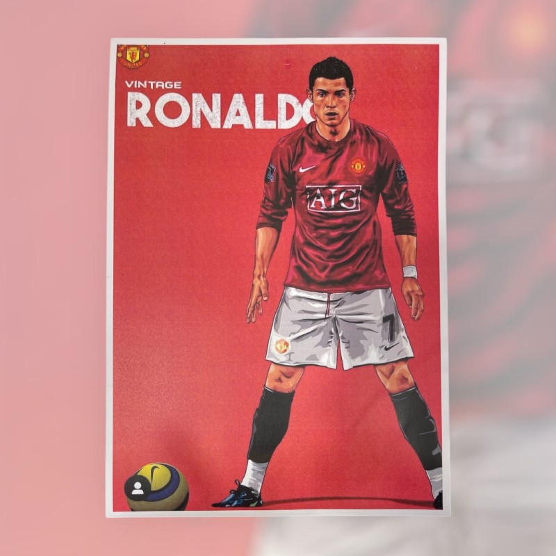 POSTER RONALDO FORMATO 21x29 CM