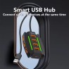 HUB USB 2.0 A 10 PORTE PLUG & PLAY