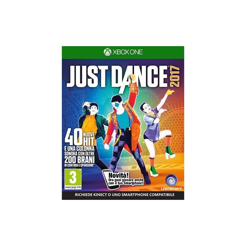 JUST DANCE 2017 PER XBOX ONE NUOVO