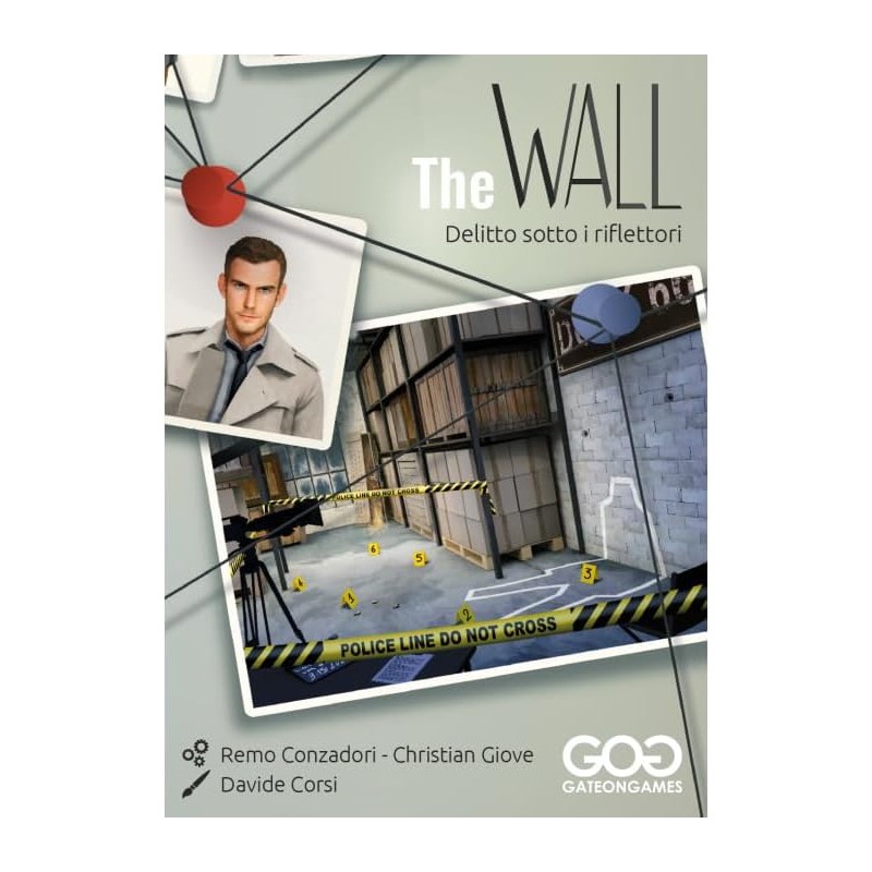 THE WALL: DELITTO SOTTO I RIFLETTORI - GOG GIOCO DA TAVOLA