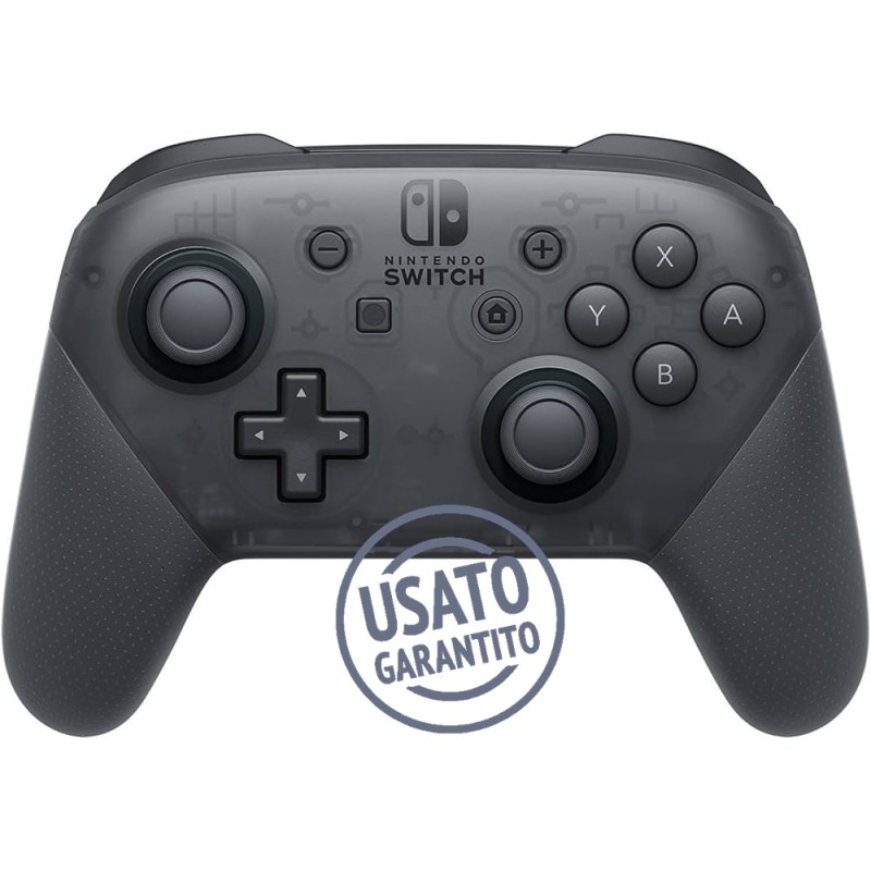 CONTROLLER PRO BLACK WIRELESS PER NINTENDO SWITCH - USATO GARANTITO