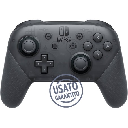 CONTROLLER PRO BLACK WIRELESS PER NINTENDO SWITCH - USATO GARANTITO