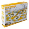 FLEXIBLE CONSTRUCTION CAR TRACK PLAYSET PISTA CON VEICOLI DA 255 PEZZI - PLAYSET 26539