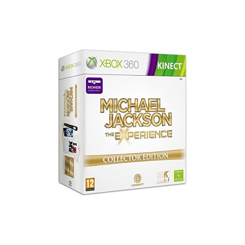 MICHAEL JACKSON THE EXPERIENCE COLLECTOR EDITION PER XBOX 360 NUOVO