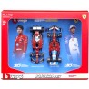 FERRARI F1 SET 2 PACK FERRARI SF-25 CHARLES LECLERC 16 SCALA 1:43