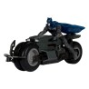 BATMAN CON BATCYCLE DC MULTIVERSE DC COMICS BY MCFARLANE