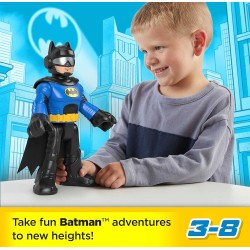 FISHER-PRICE IMAGINEXT DC SUPER FRIENDS - BATMAN XL MOTOCICLISTA DA 25 CM