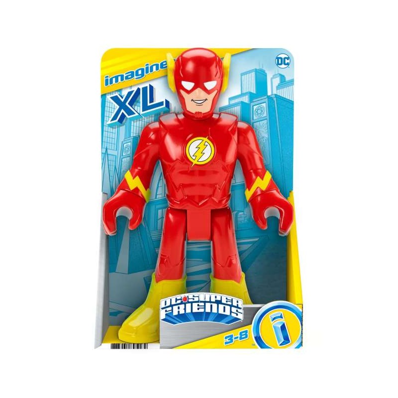 FISHER-PRICE IMAGINEXT DC SUPER FRIENDS - THE FLASH XL DA 25 CM