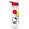 HELLO KITTY (BALLOONS) BORRACCIA IN PLASTICA DA 700 ML CON CANNUCCIA - PYRAMID