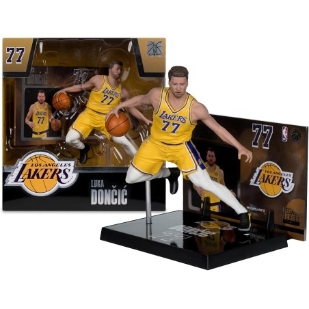 NBA ACTION FIGURE LUKA DONCIC DEI LOS ANGELES LAKERS MCFARLANE