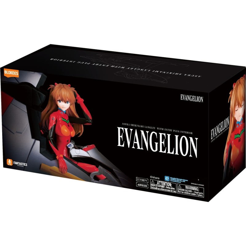 ASUKA SHIKINAMI LANGLEY (ENTRY PLUG INTERIOR) EVANGELION FANTASTICS SERIES MODEL KIT BLOKEES