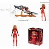 ASUKA SHIKINAMI LANGLEY (ENTRY PLUG INTERIOR) EVANGELION FANTASTICS SERIES MODEL KIT BLOKEES