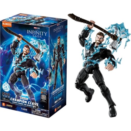 BLOKEES MARVEL THE INFINITY SAGA - THOR CHAMPION CLASS ARTICULATED MODEL KIT