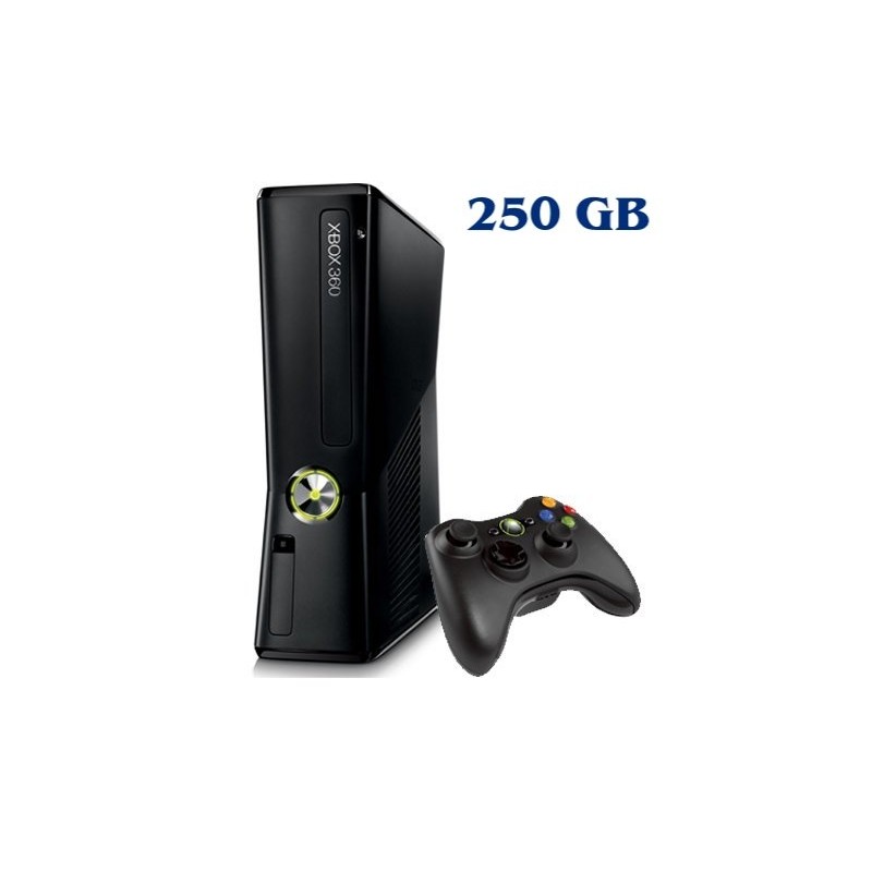 XBOX 360 DA 250 GB + CONTROLLER + CAVO HDMI - CONSOLE USATA