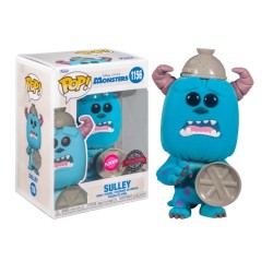 SULLEY DI MONSTERS E CO DISNEY FUNKO POP 1156 FLOCKED SPECIAL EDITION