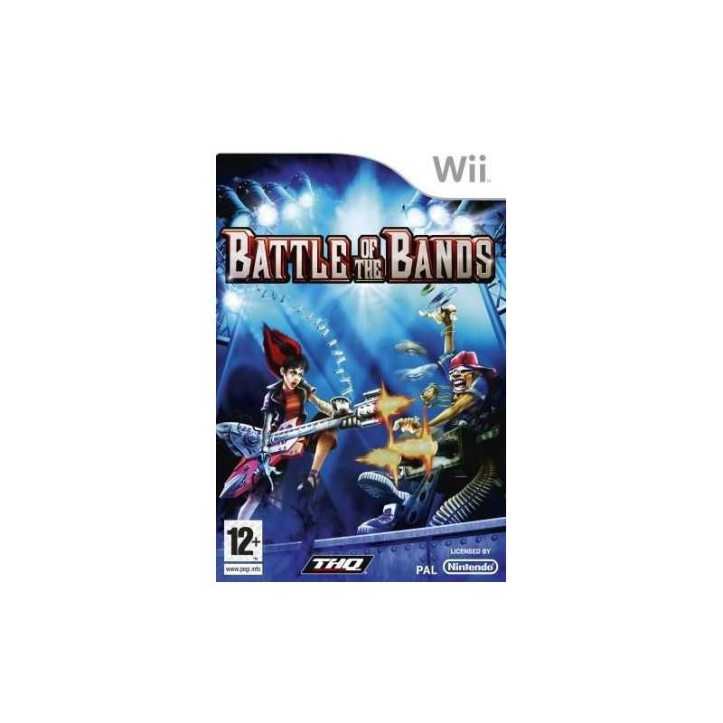 BATTLE OF THE BANDS PER NINTENDO WII NUOVO