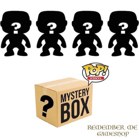 MISTERY BOX - SCATOLA CON 4 FUNKO POP A SORPRESA