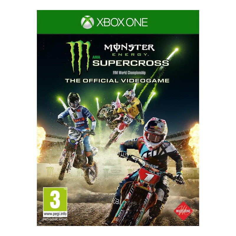 MONSTER ENERGY SUPERCROSS THE OFFICIAL VIDEOGAME PER XBOX ONE USATO
