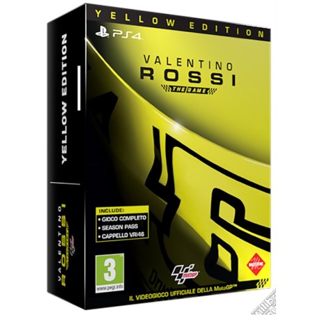 VALENTINO ROSSI - THE GAME EDIZIONE LIMITATA YELLOW EDITION PER PS4 NUOVO
