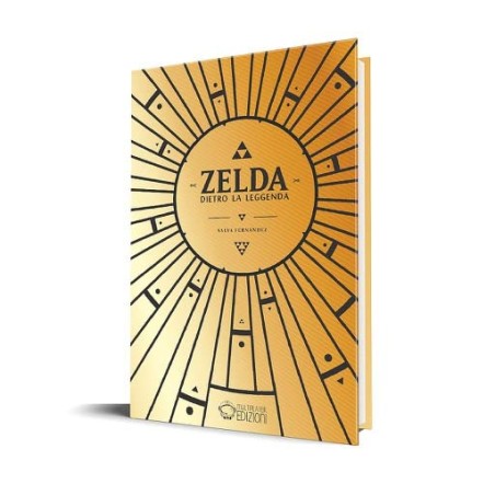 DIETRO LA LEGGENDA DI ZELDA SPECIAL EDITION COVER ORO + POSTER TIMELINE ZELDA + CARD NUMERATA SPADA SUPREMA