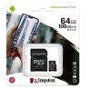 MICRO SD KINGSTON DA 64 GB CON ADATTATORE - OTTIMA ANCHE PER ESPANSIONE MEMORIA NINTENDO SWITCH