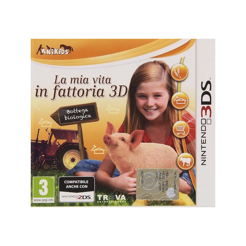 LA MIA VITA IN FATTORIA 3D PER NINTENDO 3DS NUOVO