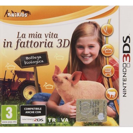 LA MIA VITA IN FATTORIA 3D PER NINTENDO 3DS NUOVO