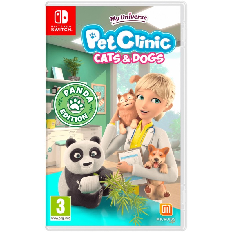 MY UNIVERSE PET CLINIC CATS & DOGS PER NINTENDO SWITCH NUOVO