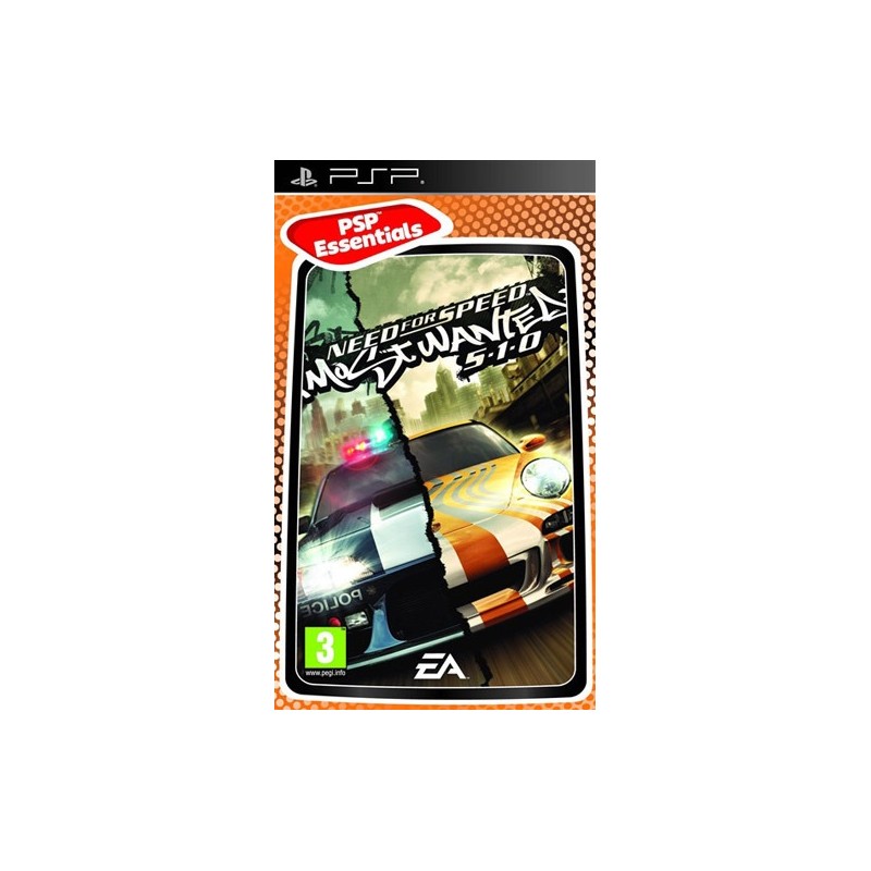 NEED FOR SPEED MOST WANTED 5-1-0 PER PSP USATO
